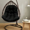 Egg Chair Cushion Seat Pad Swing Hanging Chair Mat Pillow Waterpproof Swing Egg Chair Cushion Removable Hanging Basket Seat Cushion Washable Hammock Thick Pad For Outdoor Patio Garden Wedding Decoration